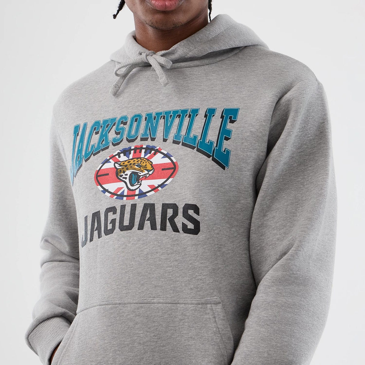 Jacksonville Jaguars NFL International Series Games Grey Pullover Hoodie-zelvios