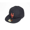 New York Mets MLB Soft Black 59FIFTY Fitted Cap-zelvios