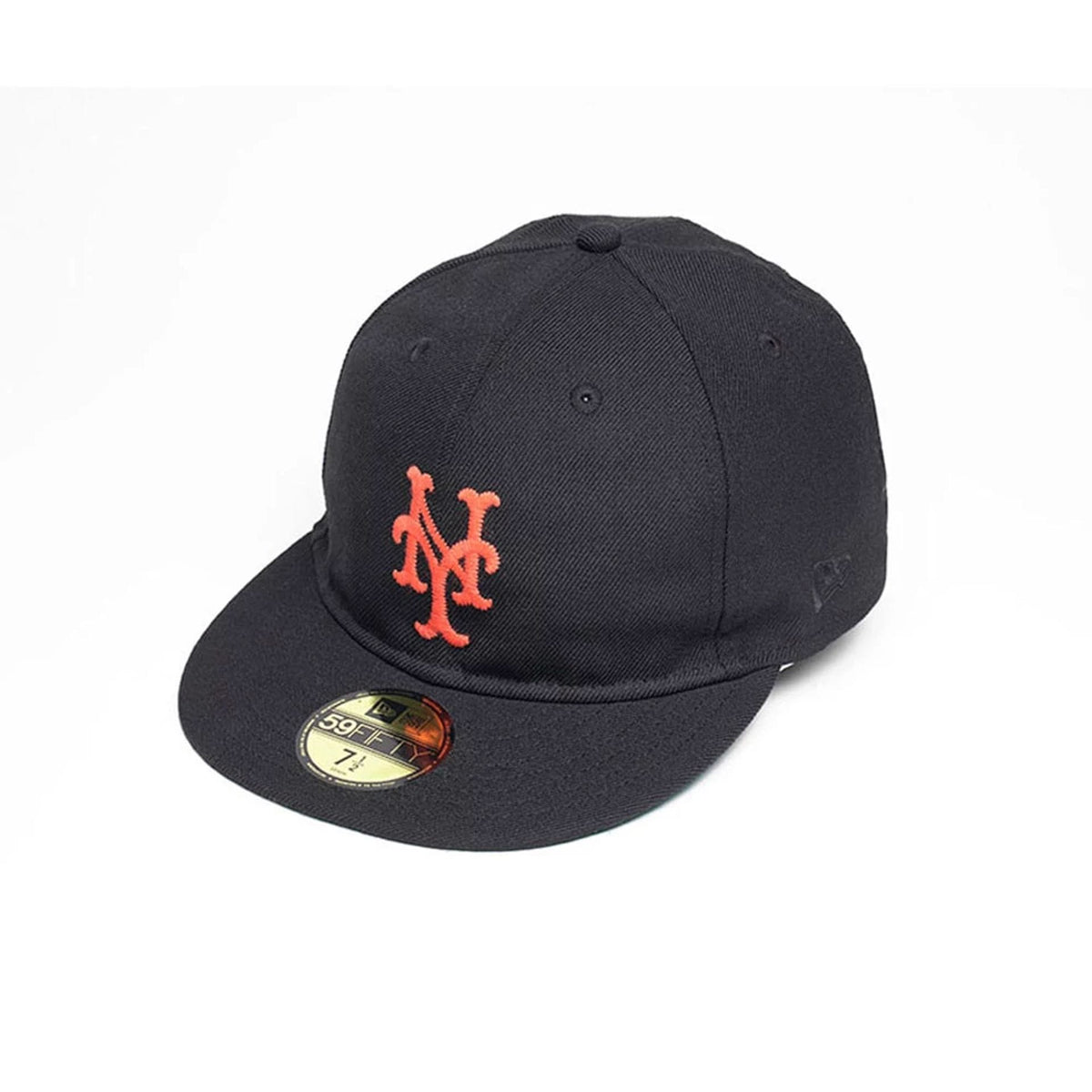 New York Mets MLB Soft Black 59FIFTY Fitted Cap-zelvios
