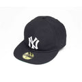 New York Yankees MLB Soft Black 59FIFTY Fitted Cap-zelvios