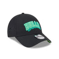 Chicago Bulls NBA Neon Black 9FORTY Adjustable Cap-zelvios