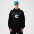 Miami Dolphins NFL International Series Games Black Pullover Hoodie-zelvios