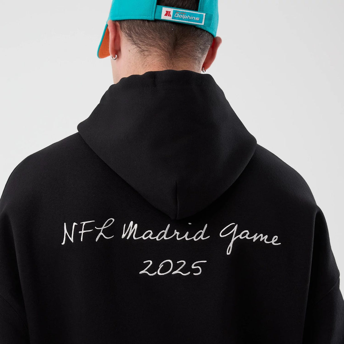 Miami Dolphins NFL International Series Games Black Pullover Hoodie-zelvios