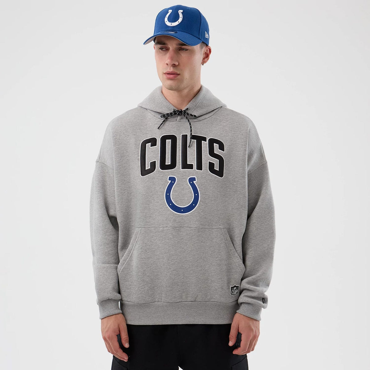 Indianapolis Colts NFL International Series Games Grey Pullover Hoodie-zelvios