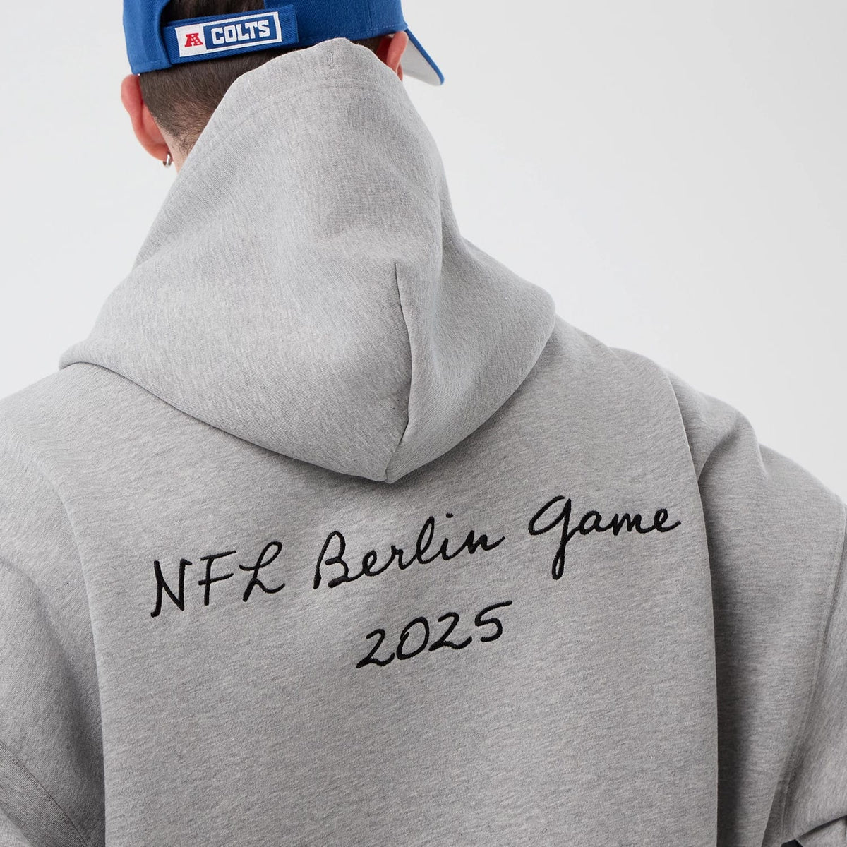 Indianapolis Colts NFL International Series Games Grey Pullover Hoodie-zelvios