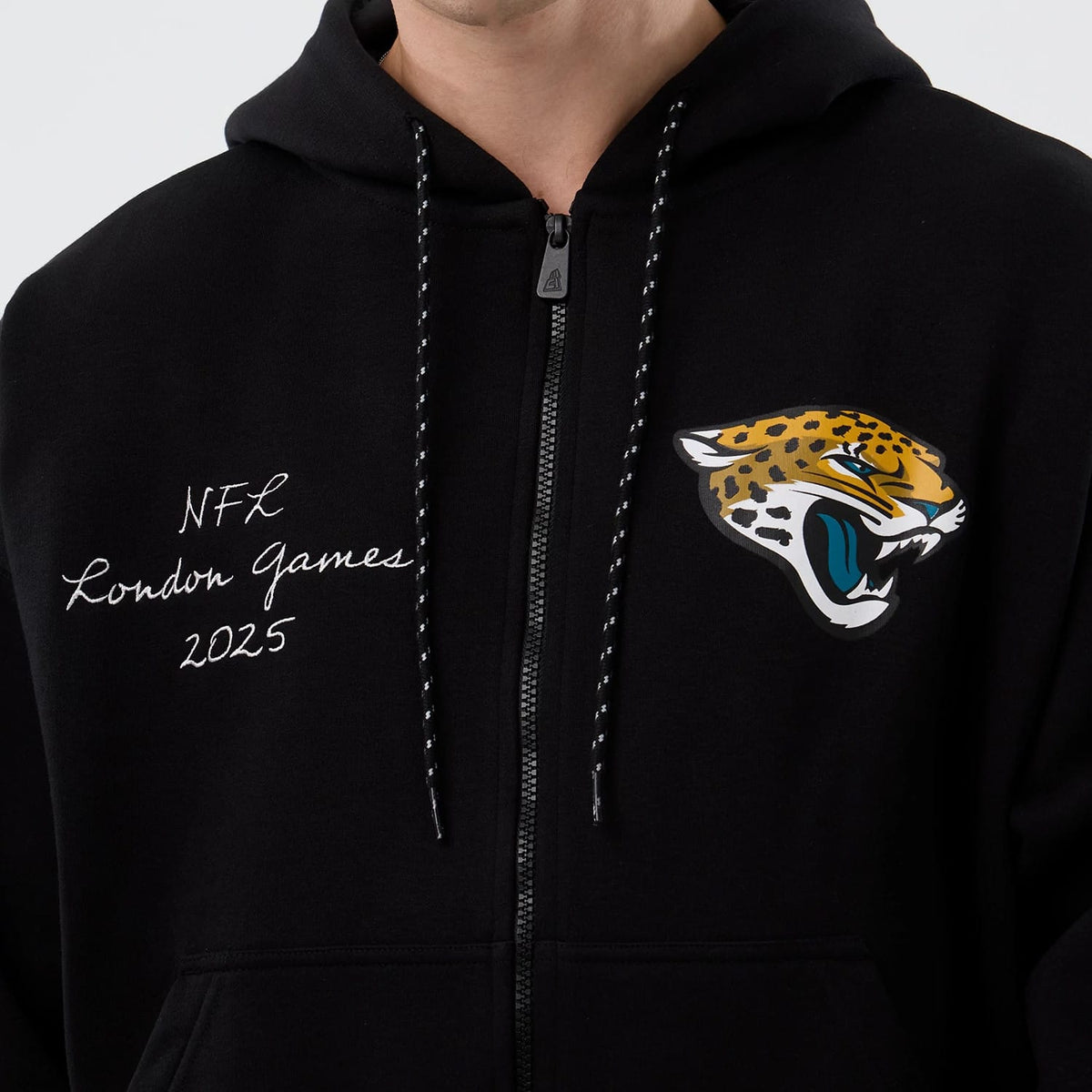 Jacksonville Jaguars NFL International Series Games Black Full Zip Hoodie-zelvios