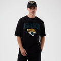 Jacksonville Jaguars NFL International Series Games Black Oversized T-Shirt-zelvios