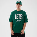 New York Jets NFL International Series Games Green Oversized T-Shirt-zelvios