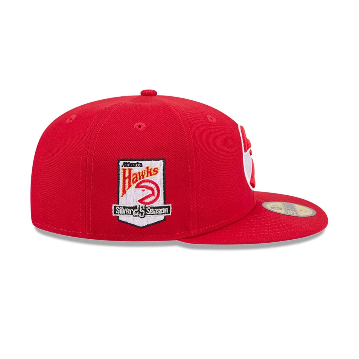 Atlanta Hawks NBA Hardwood Classic Red 59FIFTY Fitted Cap-zelvios
