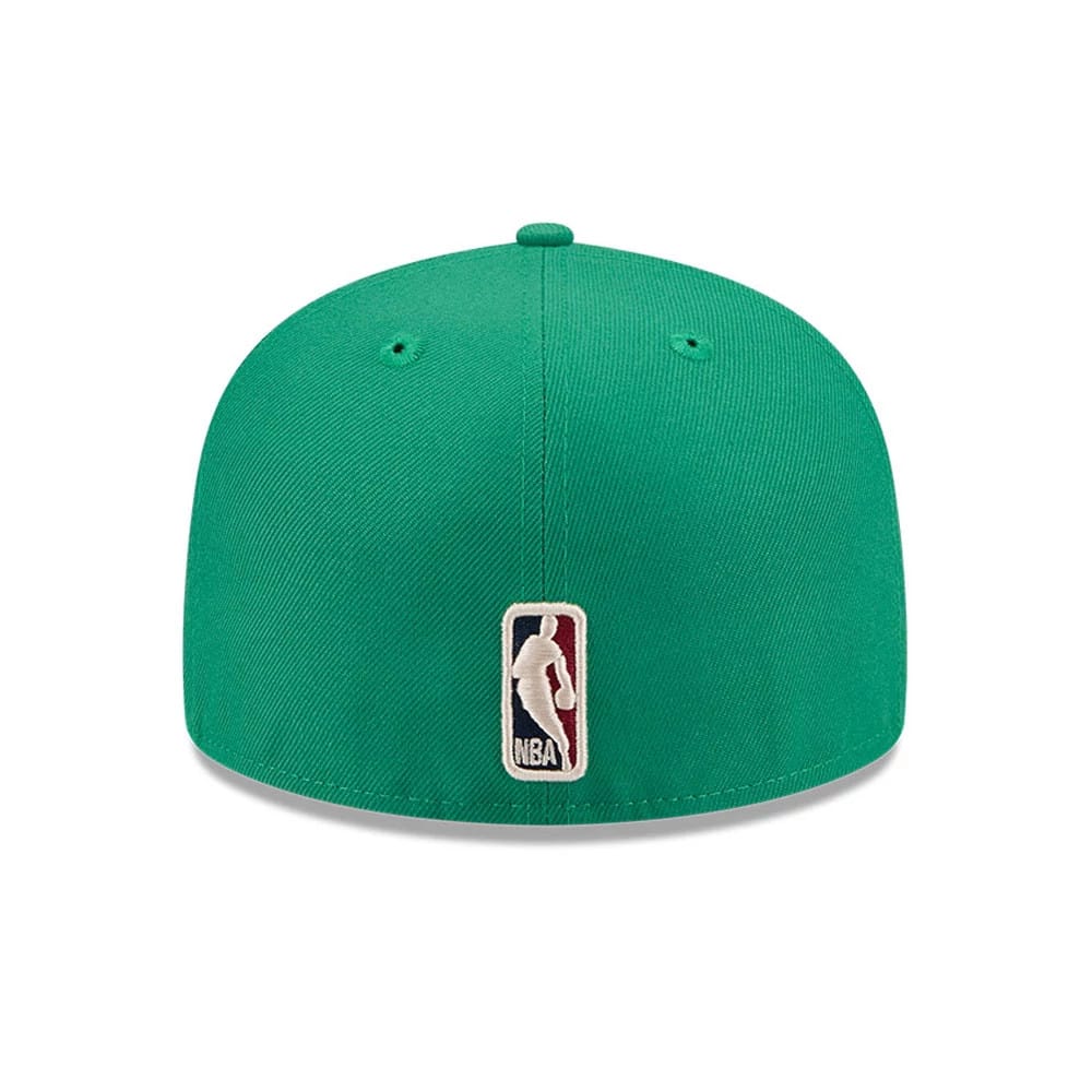 Boston Celtics NBA Hardwood Classic Green 59FIFTY Fitted Cap-zelvios