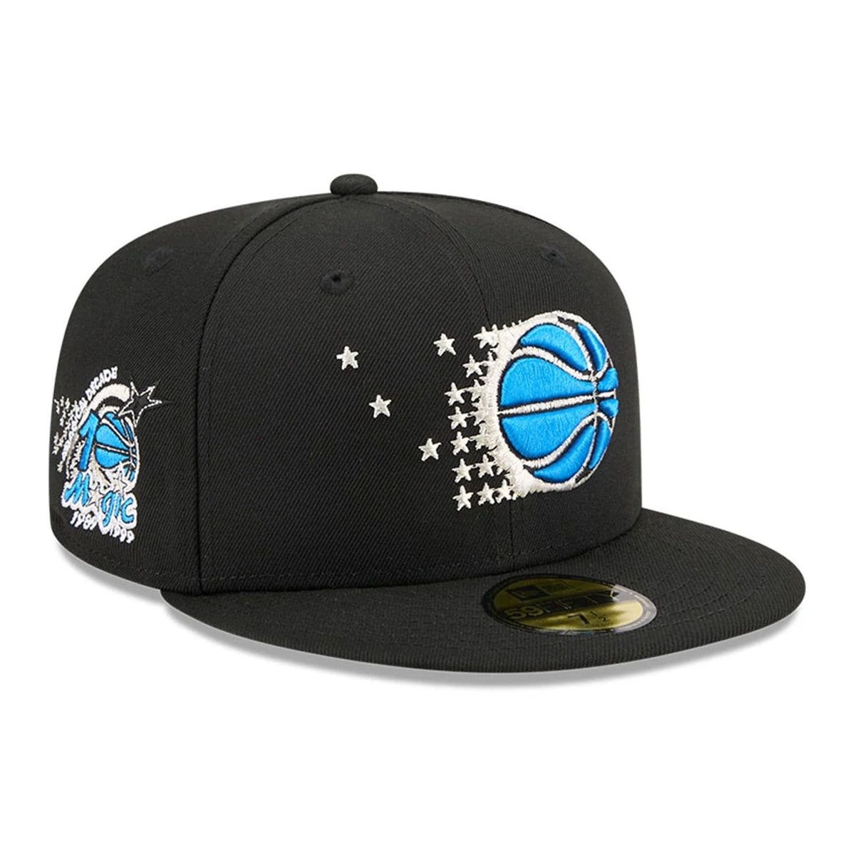 Orlando Magic NBA Hardwood Classic Black 59FIFTY Fitted Cap-zelvios