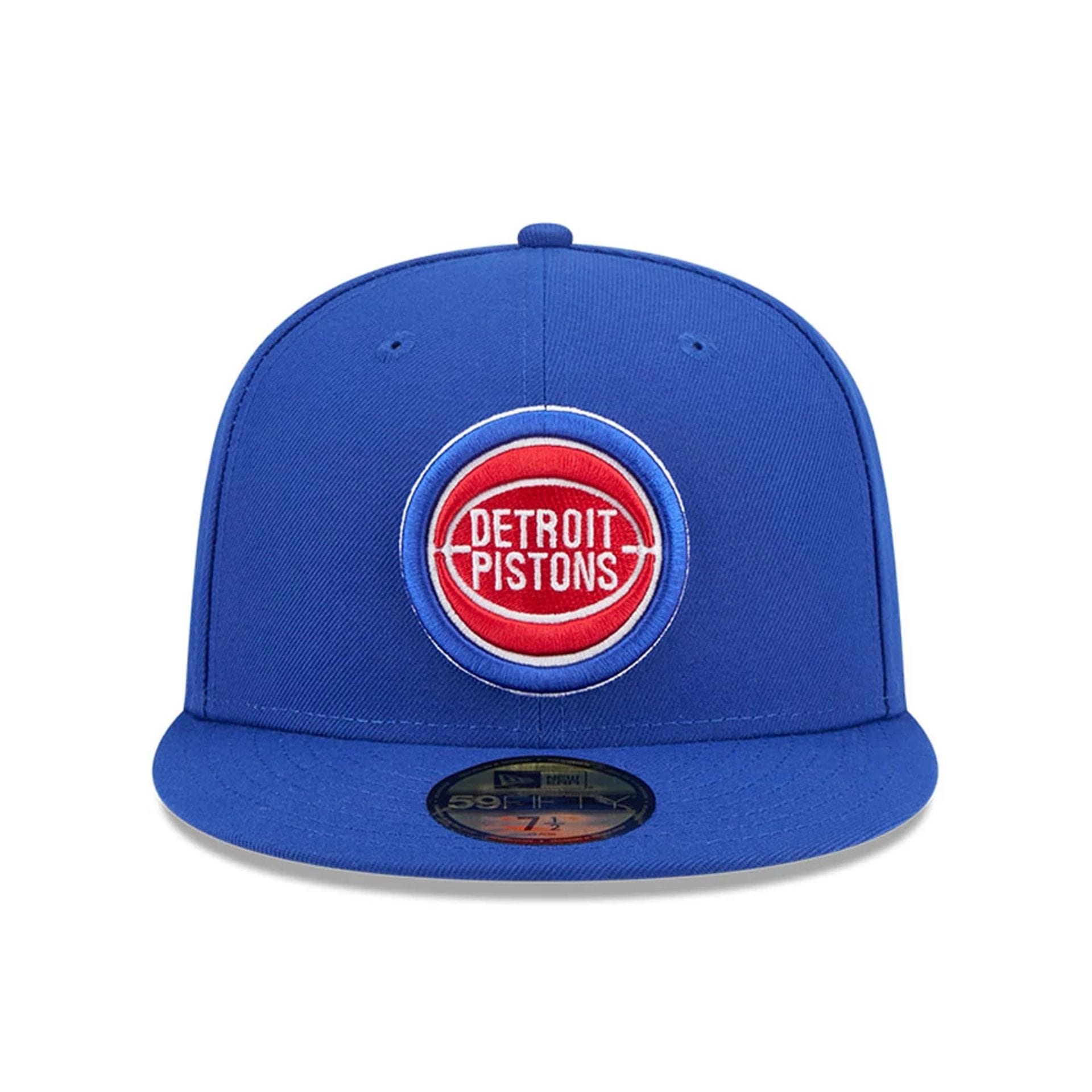 Detroit Pistons NBA Hardwood Classic Blue 59FIFTY Fitted Cap-kentox