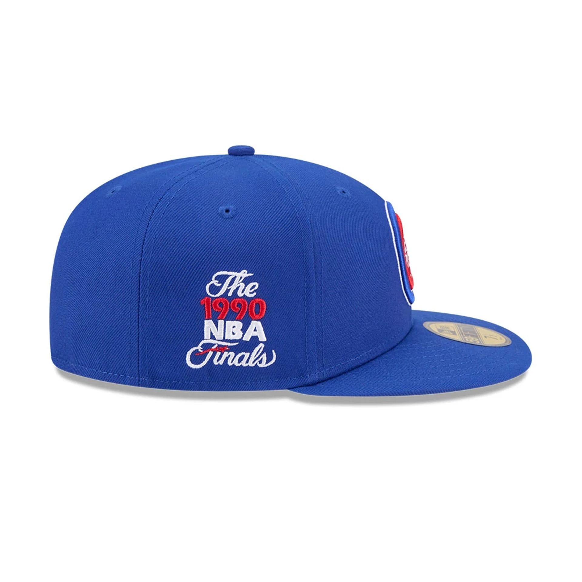 Detroit Pistons NBA Hardwood Classic Blue 59FIFTY Fitted Cap-kentox