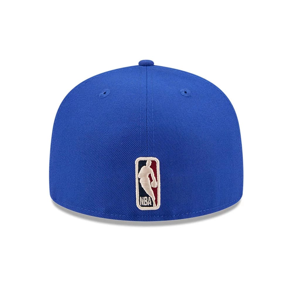 Golden State Warriors NBA Hardwood Classic Blue 59FIFTY Fitted Cap-kentox