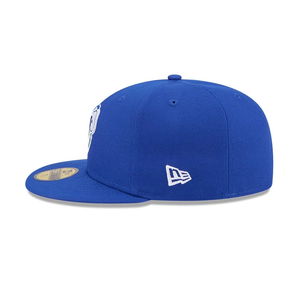 Dallas Mavericks NBA Hardwood Classic Blue 59FIFTY Fitted Cap-kentox