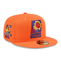Phoenix Suns NBA Hardwood Classic Orange 59FIFTY Fitted Cap-zelvios