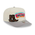 San Antonio Spurs NBA Grey 9FIFTY A-Frame Snapback Adjustable Cap-zelvios