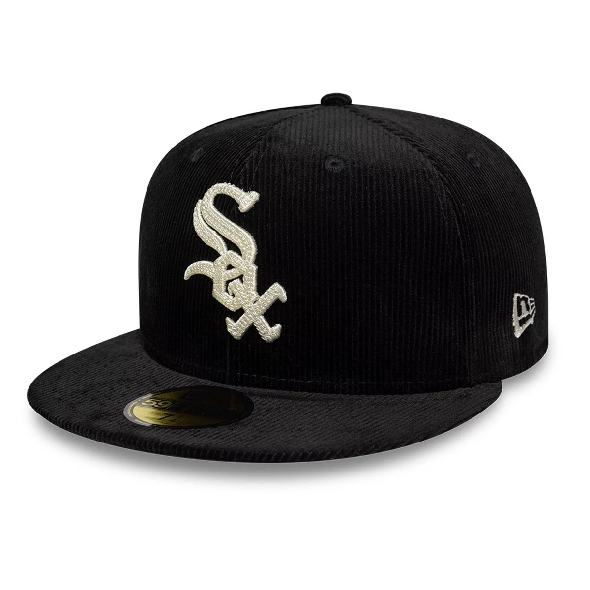 Chicago White Sox MLB Cord Black 59FIFTY Fitted Cap-zelvios