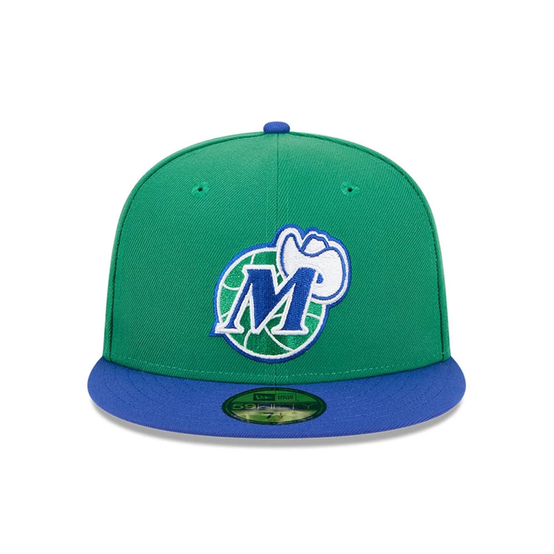 Dallas Mavericks NBA Classic Green 59FIFTY Fitted Cap-kentox
