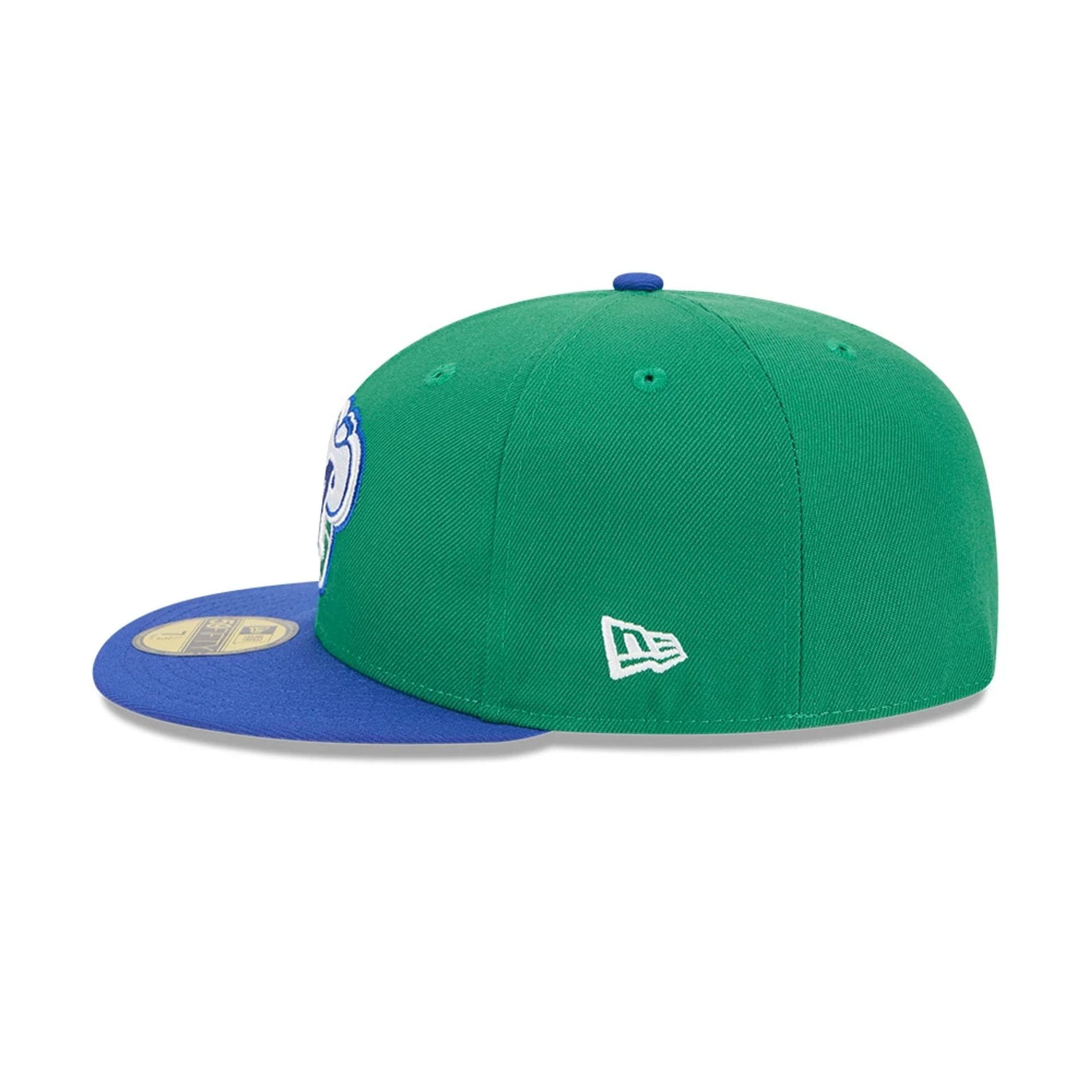 Dallas Mavericks NBA Classic Green 59FIFTY Fitted Cap-kentox