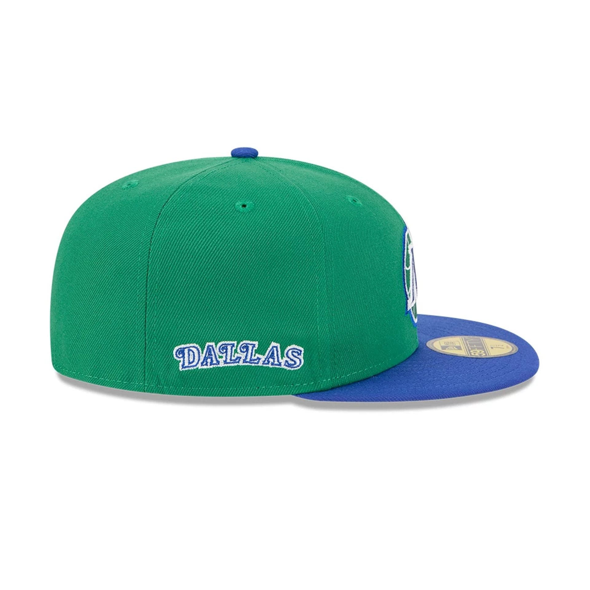 Dallas Mavericks NBA Classic Green 59FIFTY Fitted Cap-kentox