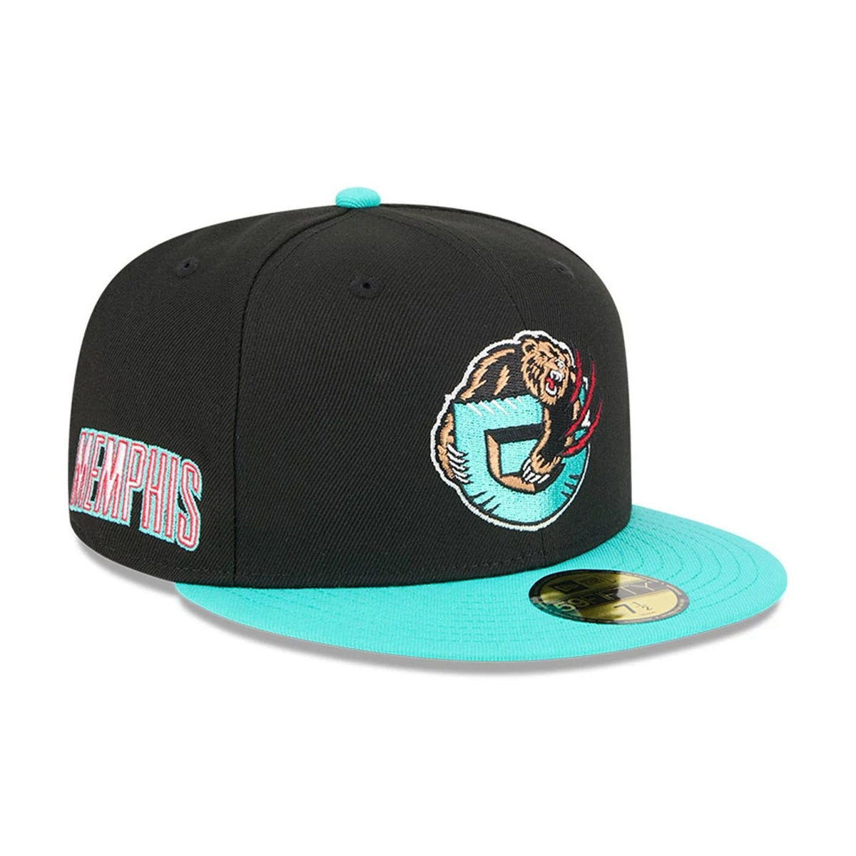 Memphis Grizzlies NBA Classic Black 59FIFTY Fitted Cap-zelvios