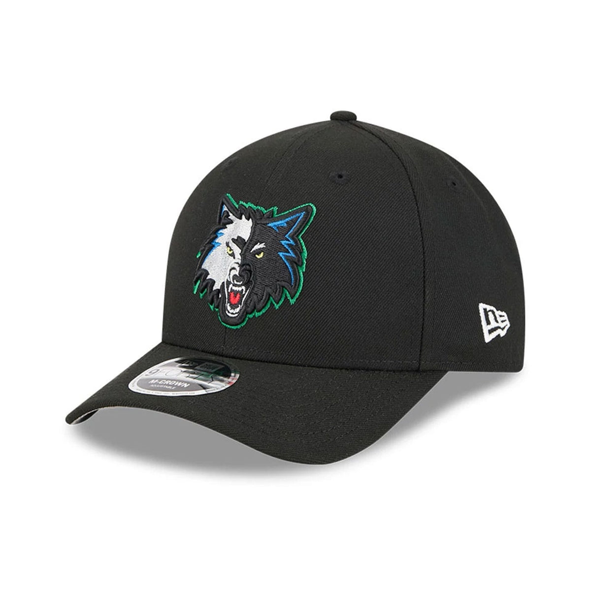 Minnesota Timberwolves NBA Classic Black 9FORTY M-Crown Adjustable Cap-zelvios