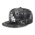 LA Dodgers MLB Cap Scramble Black 59FIFTY Fitted Cap-zelvios