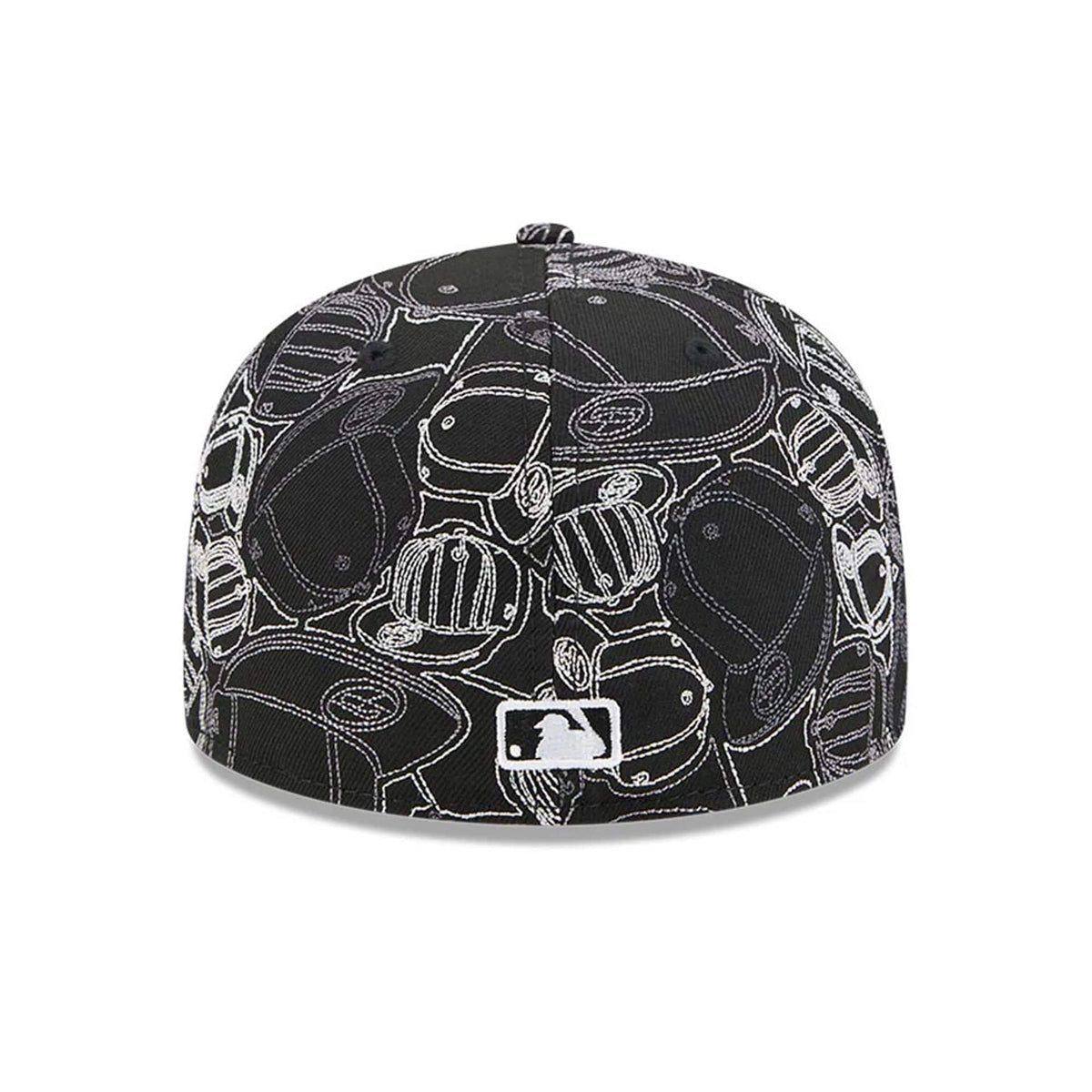 Boston Red Sox MLB Cap Scramble Black 59FIFTY Fitted Cap-zelvios