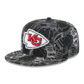 Kansas City Chiefs NFL Cap Scramble Black 59FIFTY Fitted Cap-zelvios