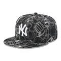 New York Yankees MLB Cap Scramble Black 59FIFTY Fitted Cap-zelvios