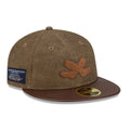 Chicago White Sox MLB Open Brown Retro Crown 59FIFTY Fitted Cap-zelvios
