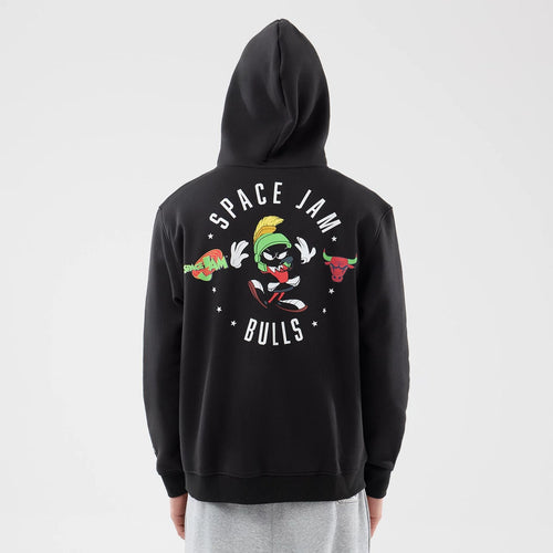 Chicago Bulls Space Jam 2 X NBA Black Pullover Hoodie-kentox