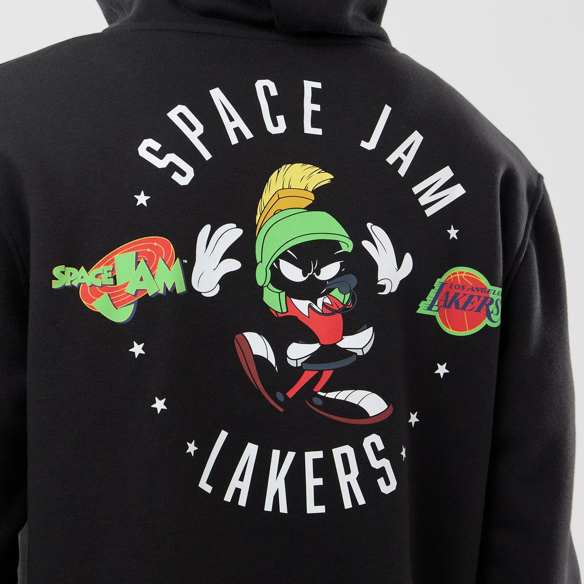 LA Lakers Space Jam 2 X NBA Black Pullover Hoodie-zelvios