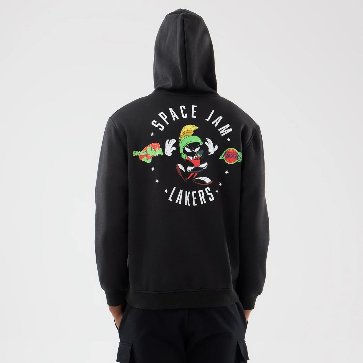 LA Lakers Space Jam 2 X NBA Black Pullover Hoodie-zelvios