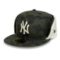 New York Yankees MLB Cord Green Downflap 59FIFTY Fitted Cap-zelvios