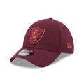 Las Vegas Raiders NFL Frosted Rust Dark Red 39THIRTY Stretch Fit Cap-zelvios