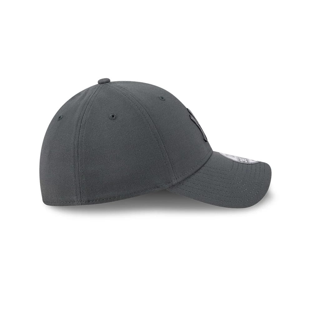 New York Yankees MLB Steel Charcoal 39THIRTY Stretch Fit Cap-zelvios