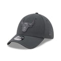 Chicago Bulls NBA Steel Charcoal 39THIRTY Stretch Fit Cap-zelvios