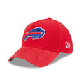 Buffalo Bills NFL Suede Red 39THIRTY A-Frame Stretch Fit Cap-zelvios