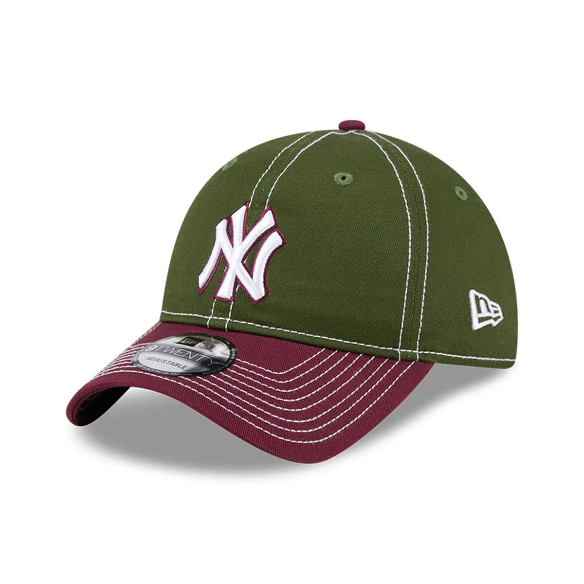 New York Yankees MLB 2Tone Dark Green 9TWENTY Adjustable Cap-zelvios