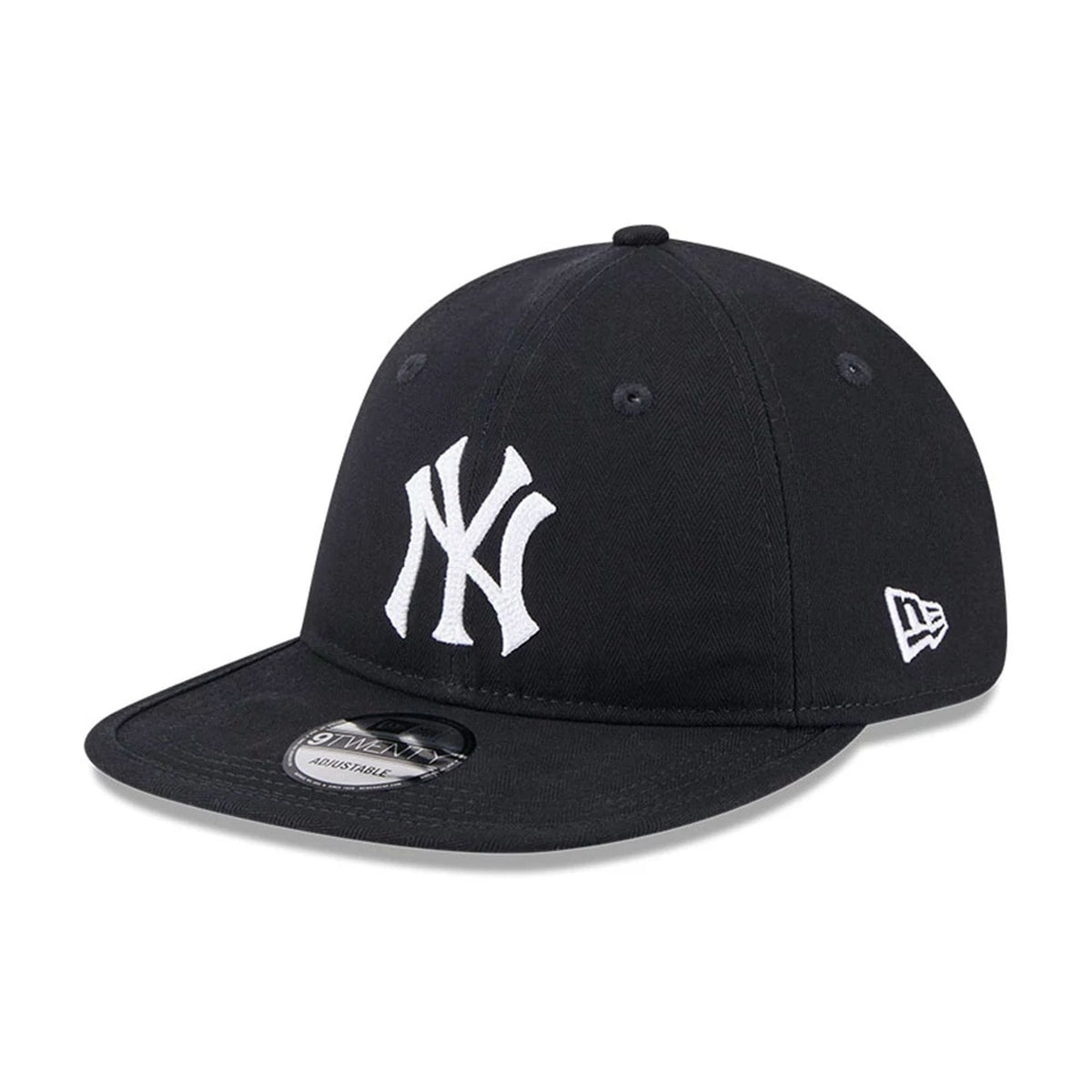 New York Yankees MLB Herringbone Navy 9TWENTY Adjustable Cap-zelvios