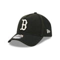 Boston Red Sox MLB Washed Canvas Black 9FORTY A-Frame Adjustable Cap-zelvios