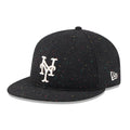 New York Mets MLB Speckled Wool Black Retro Crown 9FIFTY Adjustable Cap-zelvios