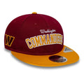 Washington Commanders NFL Historic Dark Red Retro Crown 9FIFTY Adjustable Cap-zelvios