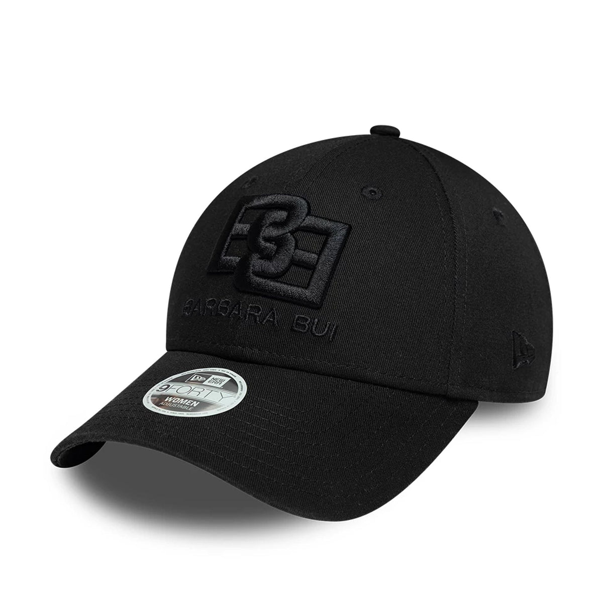 Womens New Era X Barbara Bui Core Black 9FORTY Adjustable Cap-zelvios
