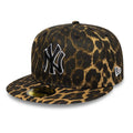 New York Yankees MLB Leopard Black 59FIFTY Fitted Cap-zelvios