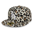 LA Dodgers MLB Leopard Black 59FIFTY Fitted Cap-zelvios