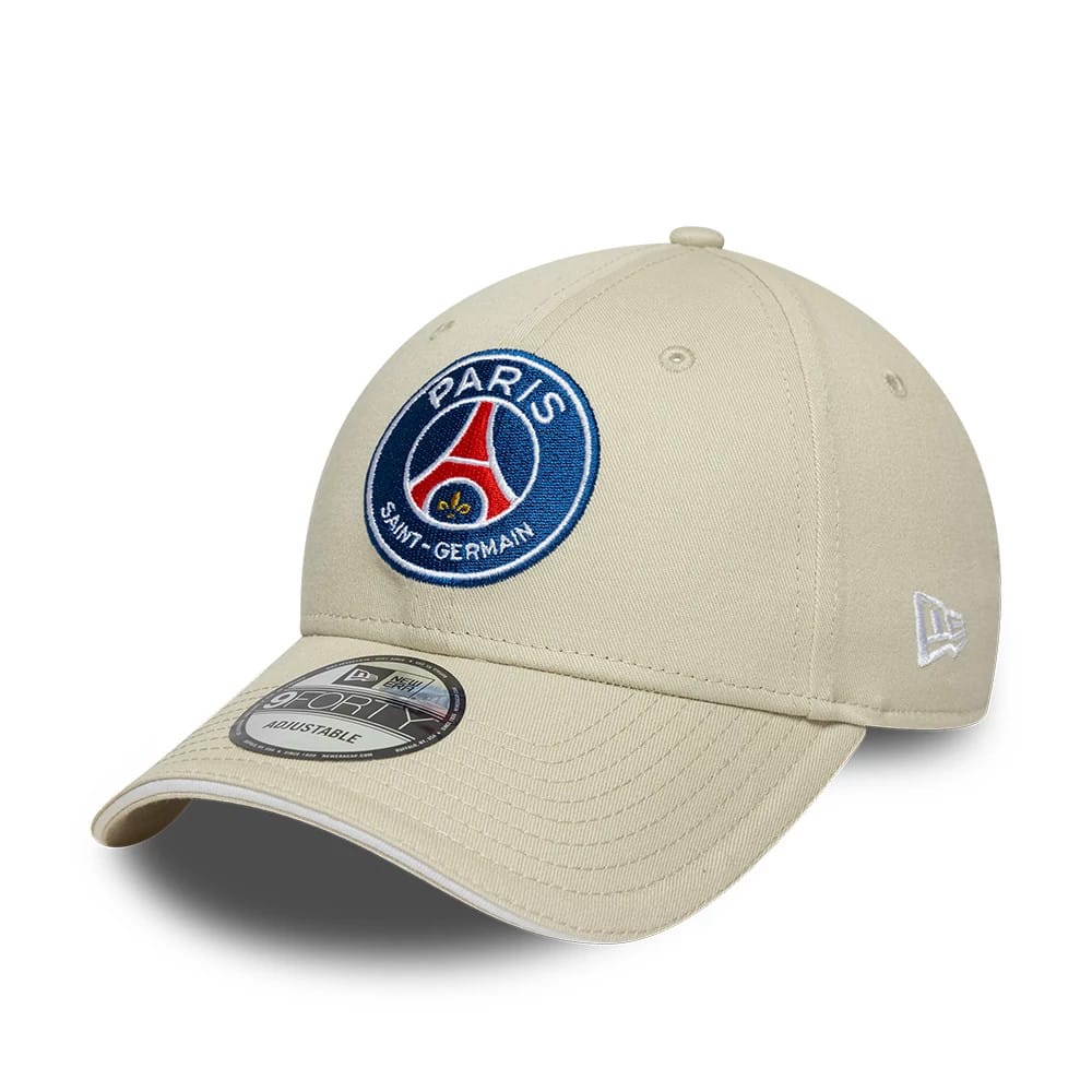 Paris Saint Germain Core Light Beige 9FORTY Adjustable Cap-zelvios