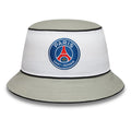 Paris Saint Germain Retro Grey Bucket Hat-zelvios
